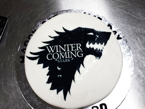 Games Of Thrones Cake, “Winter is Coming”