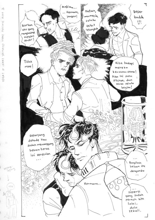 Exploring Waki Yamato’s Drawing Style. (1st Picture: “What If Waki Yamato Made Pacific Rim 3″,