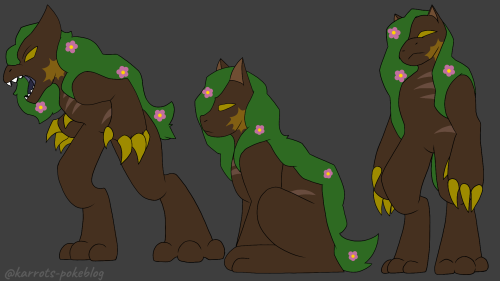 I Did A Slight Update On My Shaymin Design A Few Minutes Ago, I'll Try To Draw Them More Often But Don't