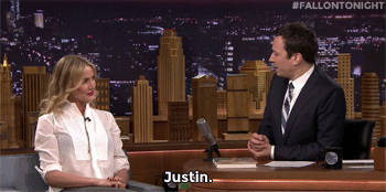 fallontonight:  Cameron Diaz has been with Jimmy for a lot of firsts.