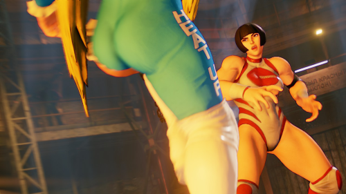 gameswithgreatbutts:  Character: Rainbow Mika (Story Costume) Game: Street Fighter V Click here for more butts 