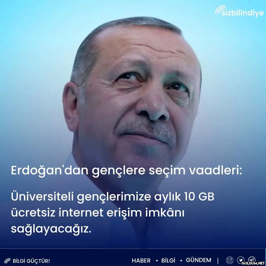 Erdoğan'dan gençlere seçim...