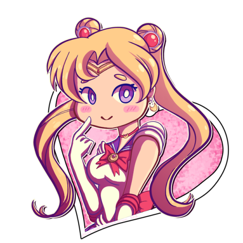 daisy-todd-draws: Made a Sailor Moon today for some reason! I haven’t watched sailor moon rece