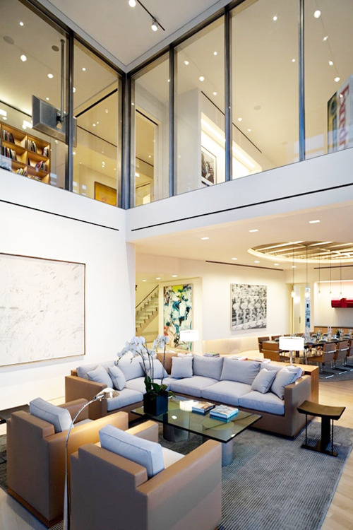 life1nmotion:  Incredible Duplex On Top Of Bloomberg Tower, Manhattan, New York