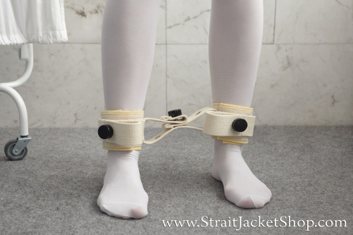 New Ankle Restraining Cuffs with Segufix Locks are available in our shop!www.StraitJacketShop.com