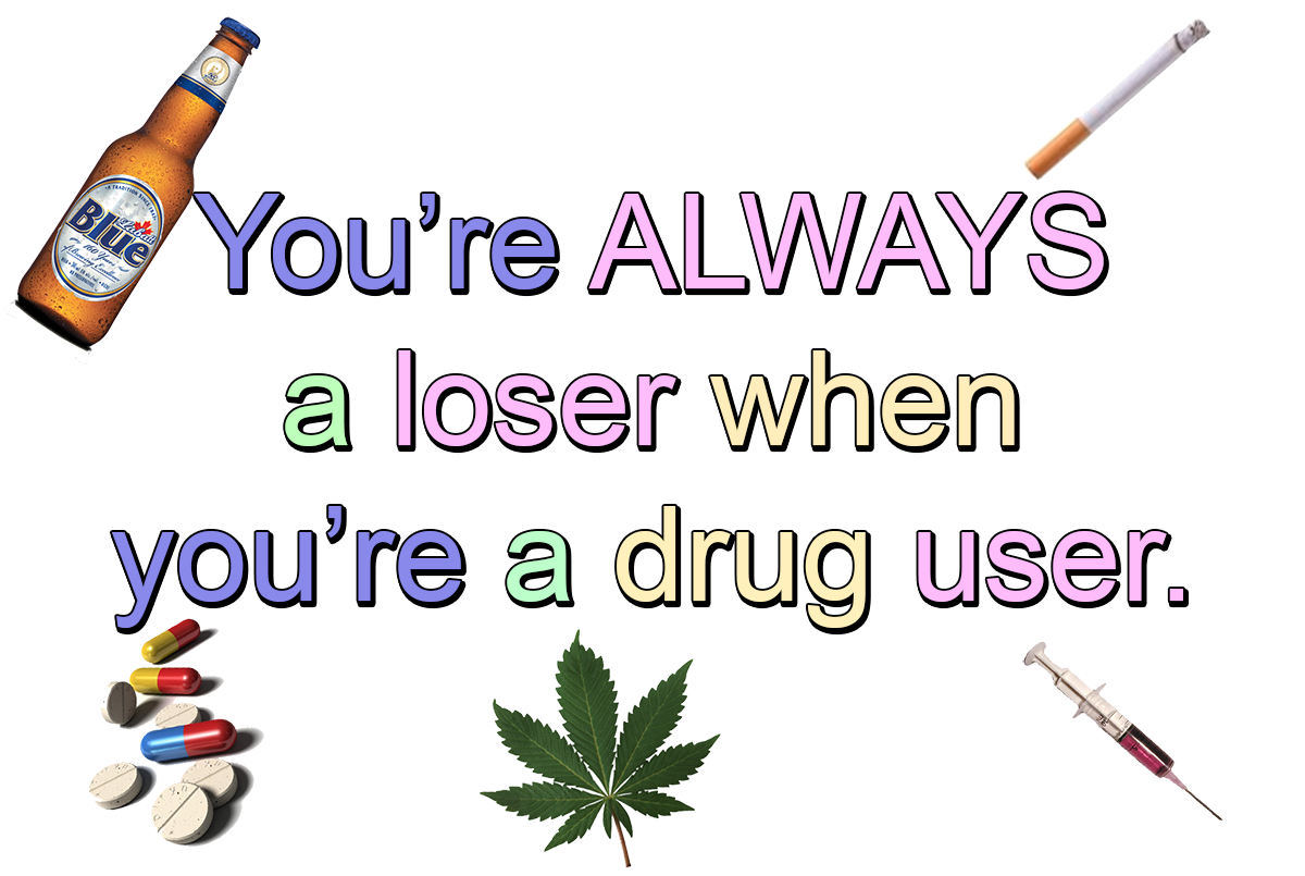 i-exalt:  Not a user myself. But this opinion saddens me. Yes drugs, in general,