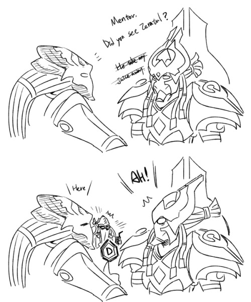 Tassadar x Zeratul&hellip;like this feeling XD