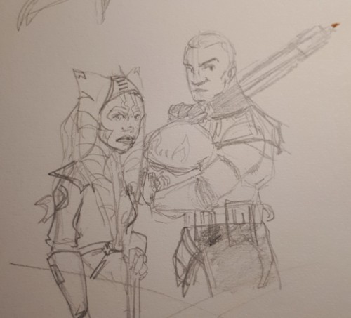 ollikah:OK But what if…WHAT IF…Inquisitor Tano and Purge Captain Rex for a darkside!au??