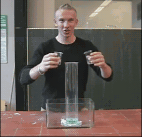 vancity604778kid:cosmo-nautic:This is a fun chemical reaction that often goes under the name of elep