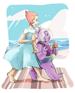 Pearlsnose:  Barefoot On The Boardwalk… Probably Having A Convo About That Icecream