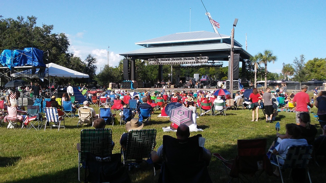Christy Benson McCoy, 4th of July concert at Sutton Park, Palmetto...