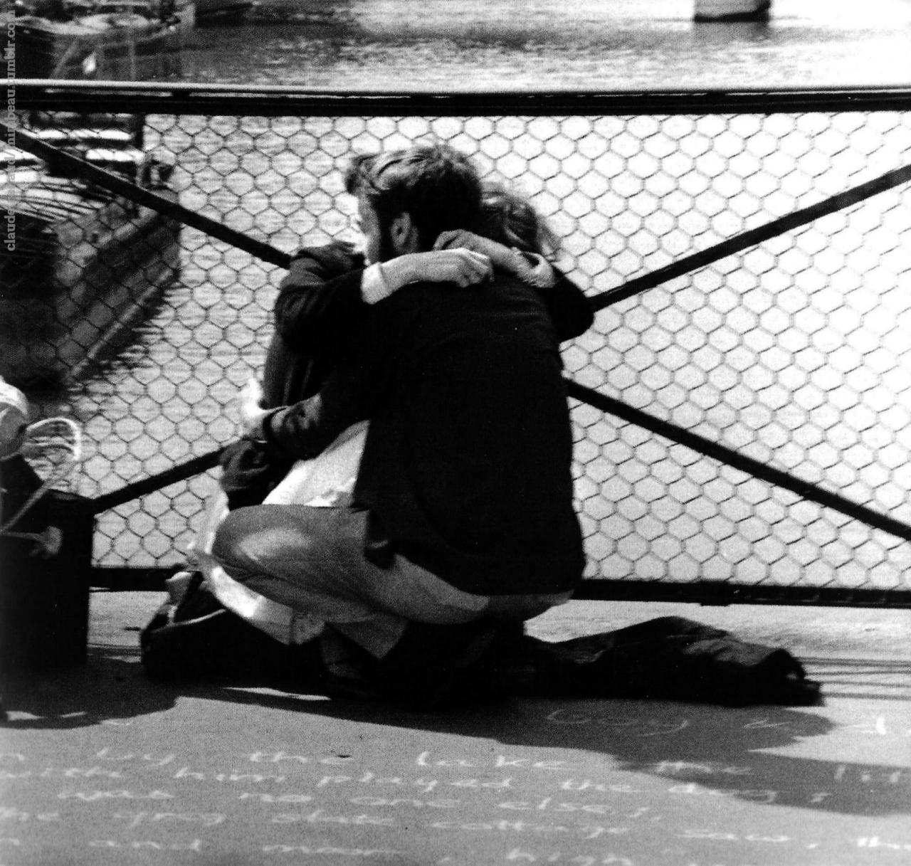 mimbeau:  Pont des Arts Paris 1963 Claude Renaud 