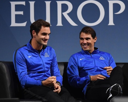 rfederer2:  Team Europe 💪  they are the cutest buddies