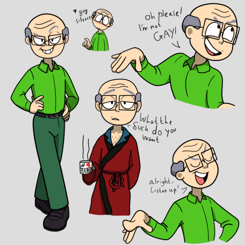 mr garrison is second best adult character (also some of these are inspired by peridot from su lmao)