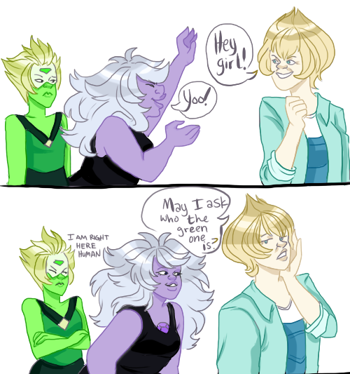 XXX toria-art:  au where amethyst just drags photo