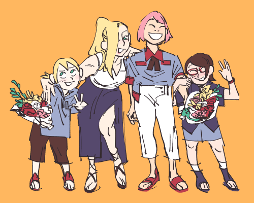 flower moms w their flower kids