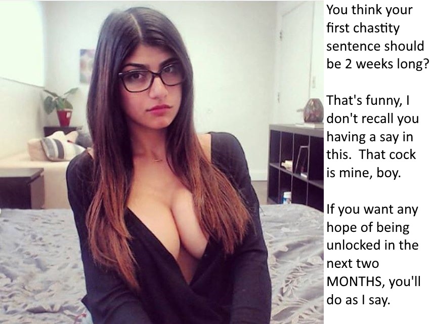 chastityfemdom:  Collection of this sweet girl. 