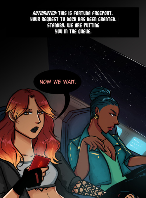 Comic Test - Xavier, Zaria and Aeden.