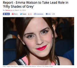 i-am-the-rest-of-the-world:  taniavitela:  She’s the best.  Actual sassmaster Emma Watson. 