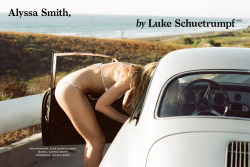 great mag from Mexico: P Magazine©pmagazine.coPhotos: ©Luke SchuetrumpfModel: Alyssa Smithbest of Lingerie:www.radical-lingerie.com