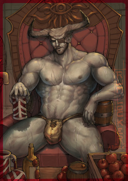 rum-locker:rum-locker:  As I promised, here’s an early Christmas from Iron Bull. Enjoy!  Also, feel free to delete this comment, but please do not repost this work elsewhere without my permission! Much appreciated.   Lol, fine, Tumblr, here’s a bigger