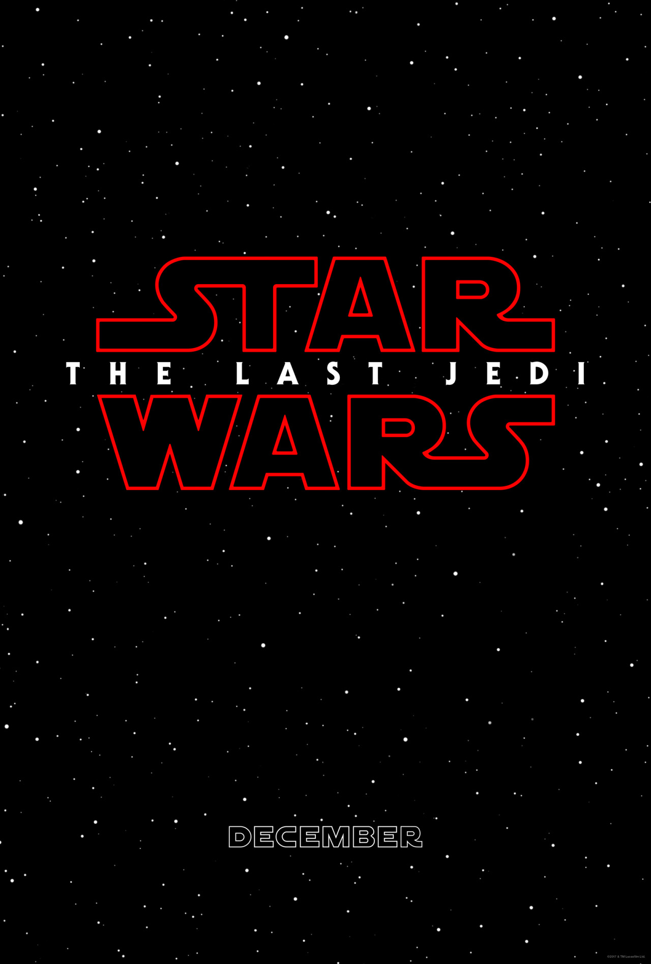 starwars:
“It’s official. STAR WARS: THE LAST JEDI is the next chapter of the Skywalker saga. In theaters this December. http://www.starwars.com/news/the-official-title-for-star-wars-episode-viii-revealed?cmp=smc%7C785924868
”