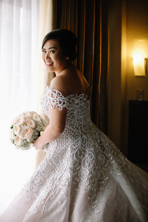 Wedding gown for Mylene by Mak Tumang