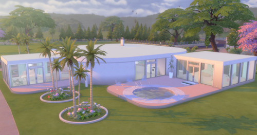 HOUSE 18 - Pastel Aesthetic House-Base Game-Lot: 30x30-Price: §57.076-2 bedrooms 1 bathroom-Furnishe