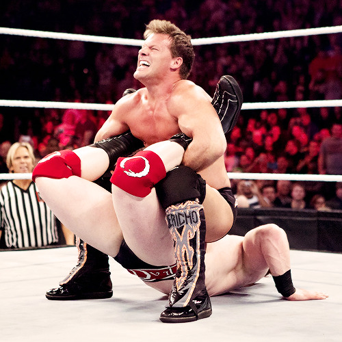 The Walls of Jericho should be a new sex position! Sheamus has to be feeling Jericho’s bulge pushing against his arse.