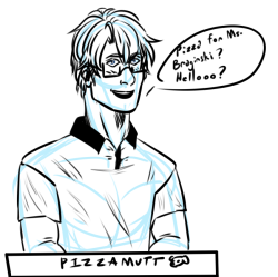 Why aren’t there pizza boy aus I want