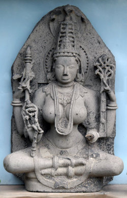 Centuriespast:  Padmavati, The Jaina Goddess Stone, C.12Th Century A.d., Sholapur