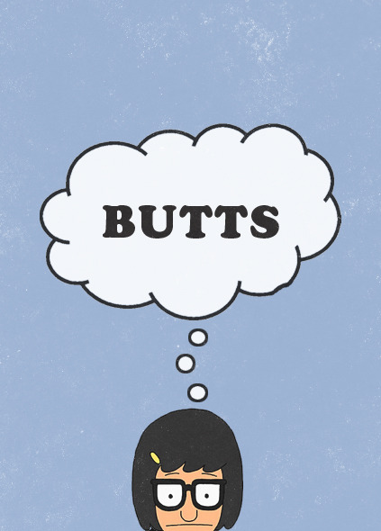 wilwheaton:  BUTTS 