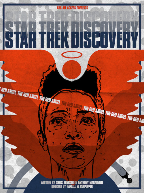 Selections from my retro poster designs for Star Trek: Discovery - Season 2.