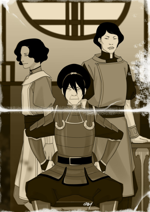 Finally did something about the third season! \o/ I longed for a Beifong’s family photo, I kno