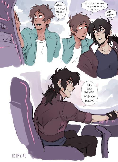   I imagine Keith would drop by on Earth anytime he can and take Lance for a ride on whichever space vehicle he has at hand at the moment!(..eventually he would go back to space with him :^)