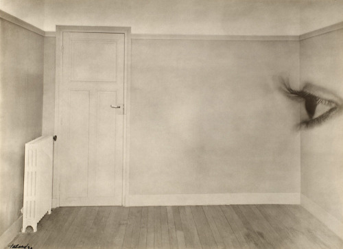 FAKING IT : Manipulated Photography Before Photoshop Maurice Tabard (French, 1897-1984) Room with Ey