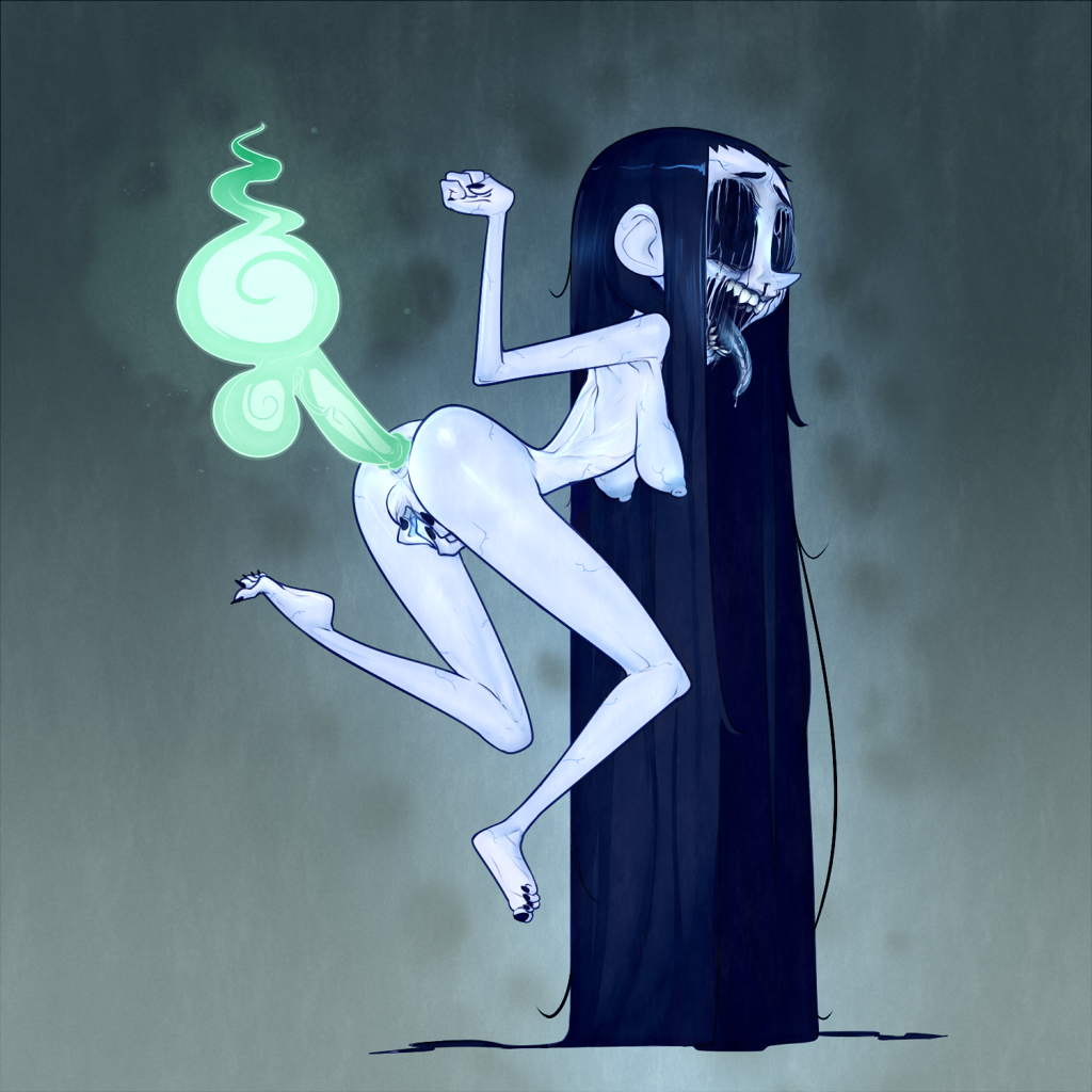 derekhetricknsfwart:Some ghost Yu boinking :3c