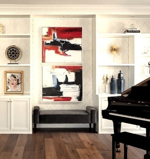 Living Room - Transitional Living Room