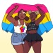 ebby-bebby:Happy Pride Y’all!!! Just a friendly reminder that Black Trans and Queer Lives Matter!!! 💖💛💙