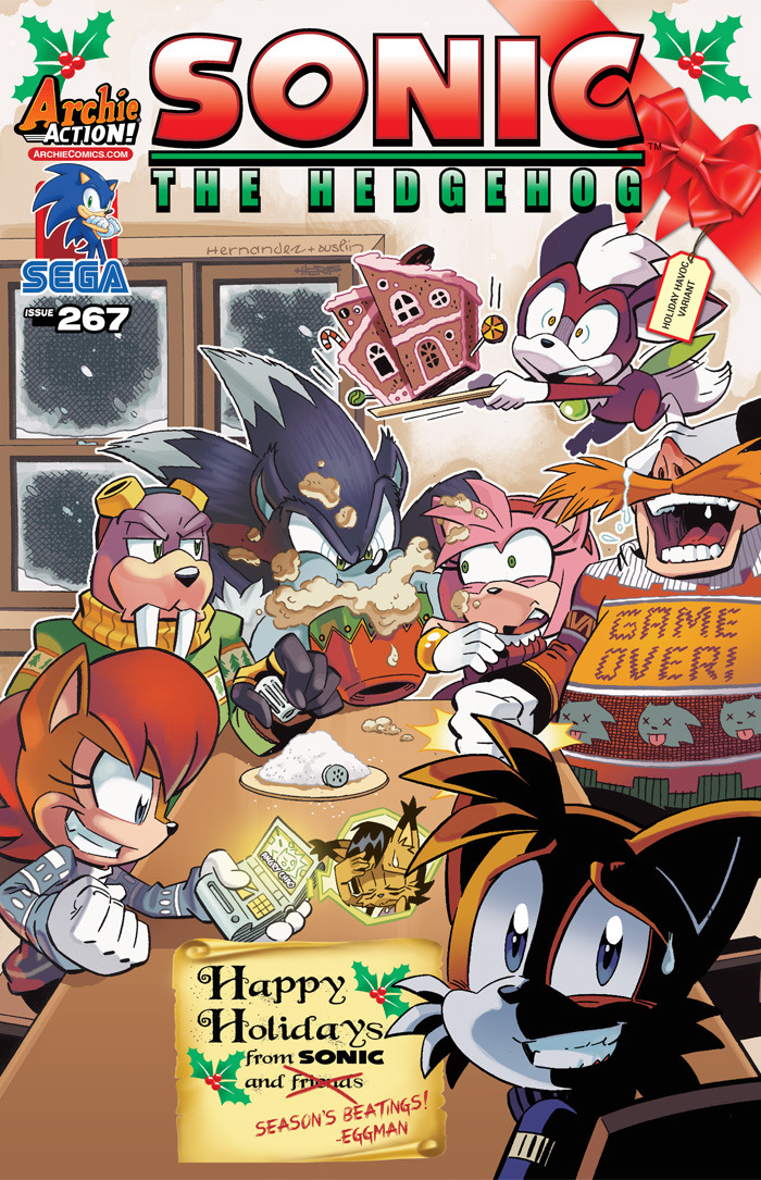 Sonic The Hedgehog Mega Man Worlds Unite - Prelude FCBD (2015) Archie