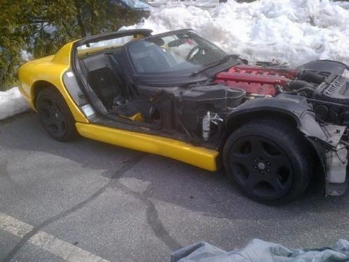 Dodge Viper stolen seven months ago turns up in New Jersey stripped of parts.
