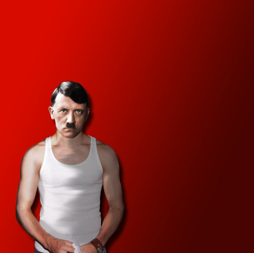 Wife beater Hitler. It’s self explanatory, really. 