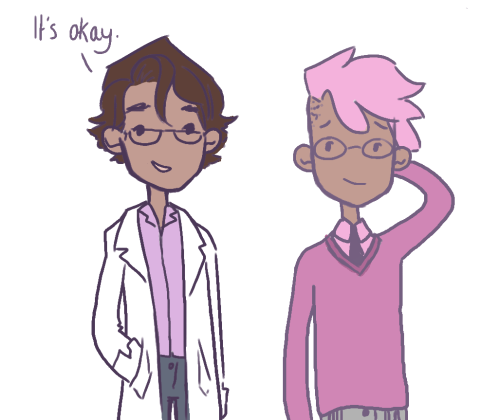 pagalini:(cecil has tattos that change depending on his mood and when carlos gives him the warm fuzz