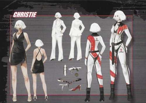 video-games-girls-play-to:All Christie artwork pages (from dead or alive 5 art book)