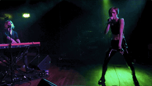throughthemagicdoor:[3/∞] The Jezabels | Dancing Hayley 