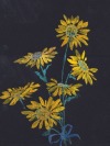 havekat:The Gift of SunWatercolor on Black Paper2020, 11&quot;x 14&quot;Yellow