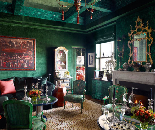 vmagazine:‘Flights of Fancy’ - A Manhattan penthouse inspired by a Venetian Palazzo - photography by