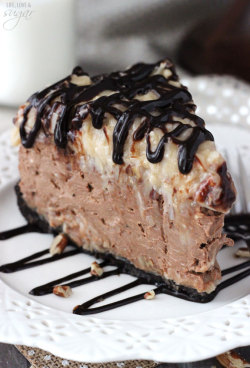 fullcravings:  German Chocolate Cheesecake
