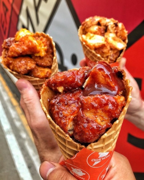 Chick’nCone  NYC  Credits Find the best foodie spots! #foodieapproved