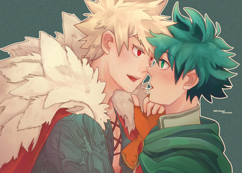 mint-chocobo: Bakudeku for my dear @garnetquyen &lt;3 “In my eyes, there is only you~&rdqu